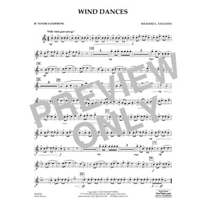 Wind Dances - Bb Tenor Saxophone