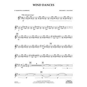 Wind Dances - Eb Baritone Saxophone