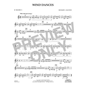 Wind Dances - Bb Trumpet 1