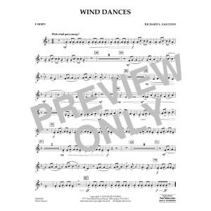 Wind Dances - F Horn