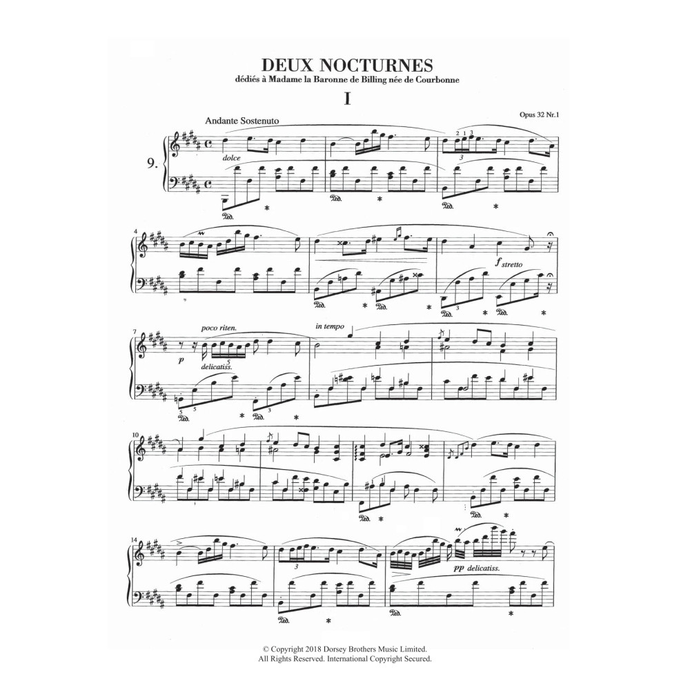 Nocturne in B Major, Op.32, No.1
