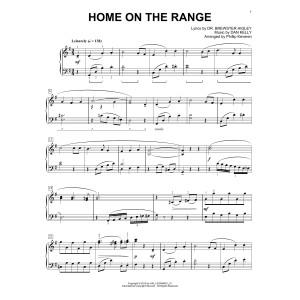 Home On The Range [Classical version] (arr. Phillip Keveren)