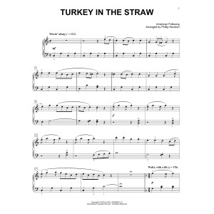 Turkey In The Straw [Classical version] (arr. Phillip Keveren)