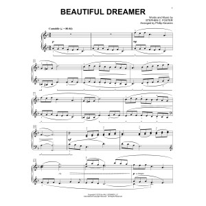 Beautiful Dreamer [Classical version] (arr. Phillip Keveren)