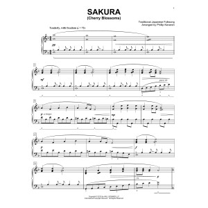 Sakura (Cherry Blossoms) [Classical version] (arr. Phillip Keveren)
