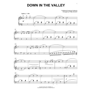 Down In The Valley [Classical version] (arr. Phillip Keveren)