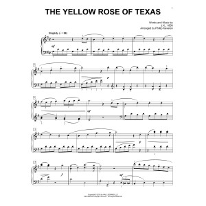 The Yellow Rose Of Texas [Classical version] (arr. Phillip Keveren)