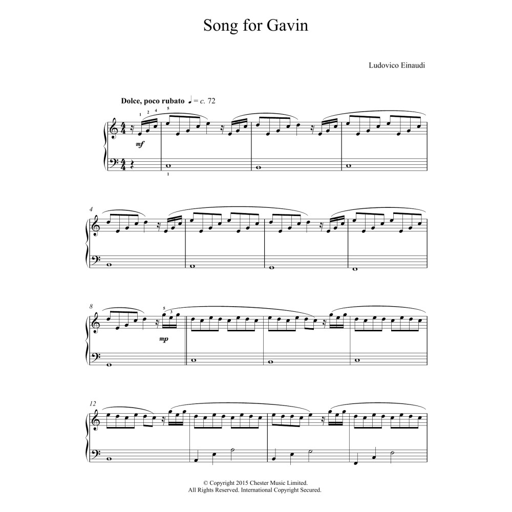 Song For Gavin
