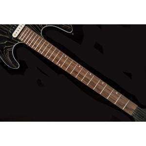 Cort Guitare Kx300 Etched Noir Or