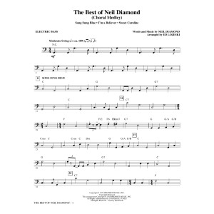 The Best of Neil Diamond - Electric Bass