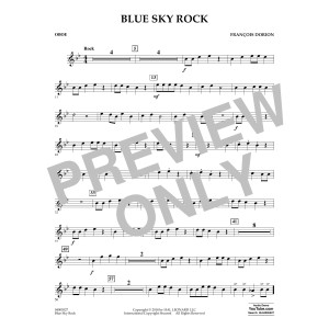 Blue Sky Rock - Oboe