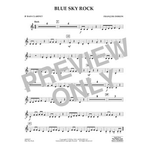 Blue Sky Rock - Bb Bass Clarinet