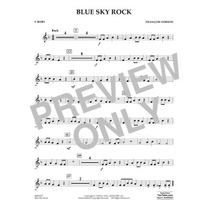 Blue Sky Rock - F Horn