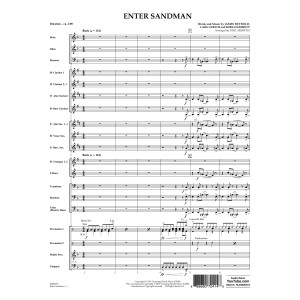 Enter Sandman - Conductor Score (Full Score)