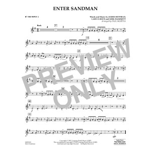Enter Sandman - Bb Trumpet 2