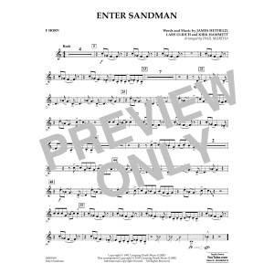 Enter Sandman - F Horn