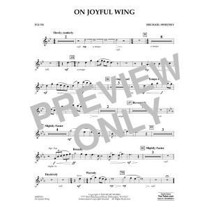 On Joyful Wing - Flute