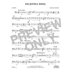 On Joyful Wing - Bassoon