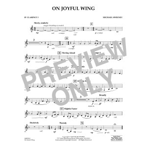 On Joyful Wing - Bb Clarinet 3