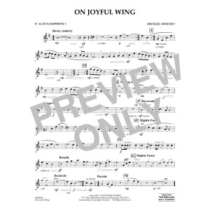 On Joyful Wing - Eb Alto Saxophone 1