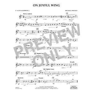 On Joyful Wing - Eb Alto Saxophone 2