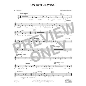 On Joyful Wing - Bb Trumpet 2