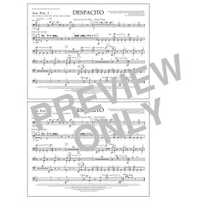 Despacito (arr. Tom Wallace) - Aux. Perc. 2