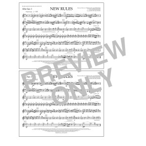 New Rules - Alto Sax 1