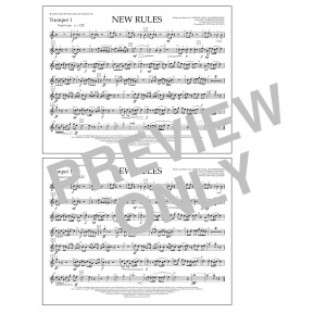 New Rules - Trumpet 1