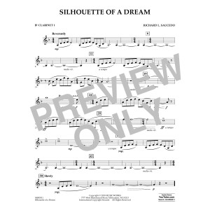 Silhouette of a Dream - Bb Clarinet 1