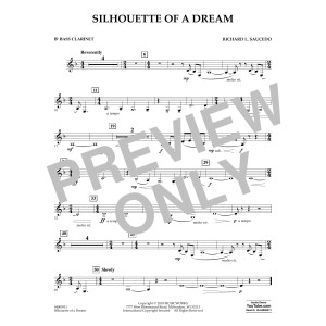 Silhouette of a Dream - Bb Bass Clarinet