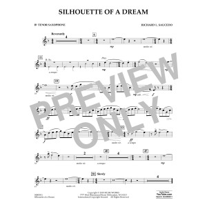 Silhouette of a Dream - Bb Tenor Saxophone
