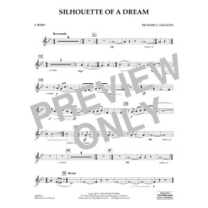 Silhouette of a Dream - F Horn