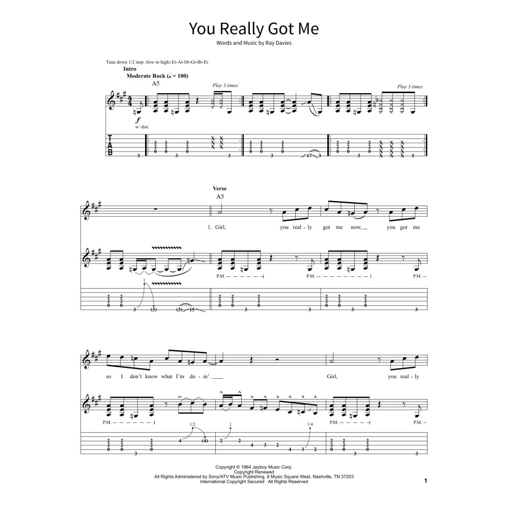 You Really Got Me