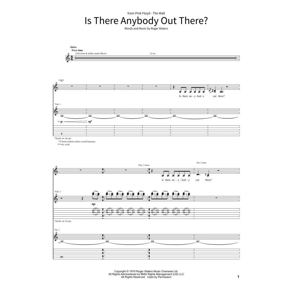 Is There Anybody Out There?