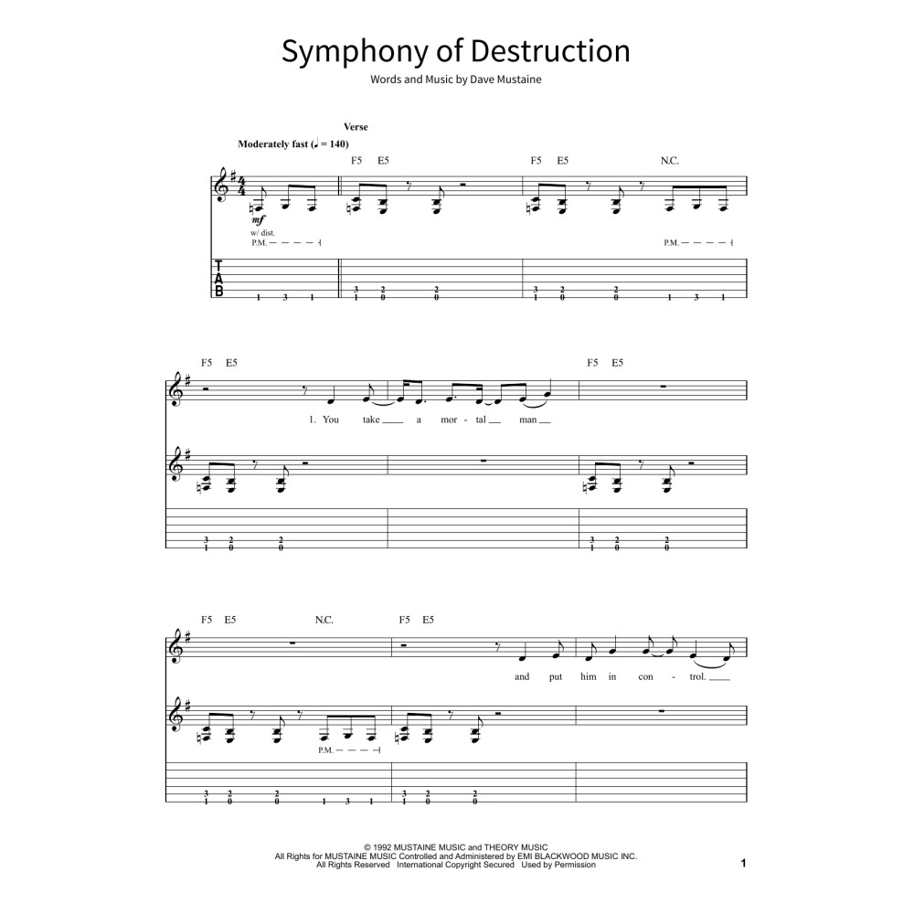 Symphony Of Destruction