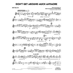 Don't Get Around Much Anymore - Baritone Sax