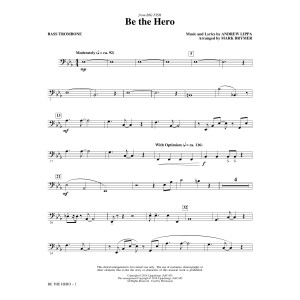 Be the Hero - Bass Trombone