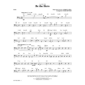 Be the Hero - Bass