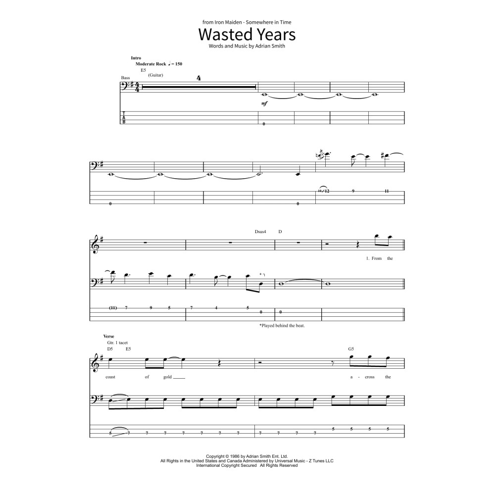 Wasted Years