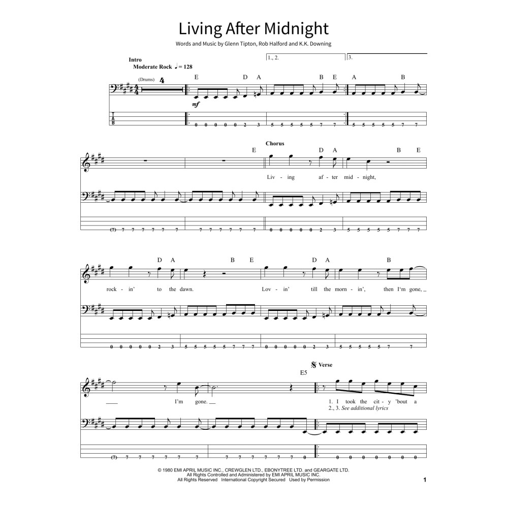 Living After Midnight