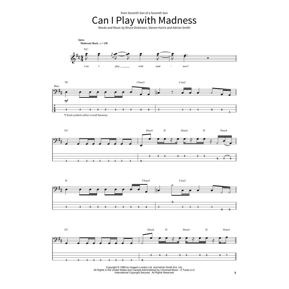 Can I Play With Madness