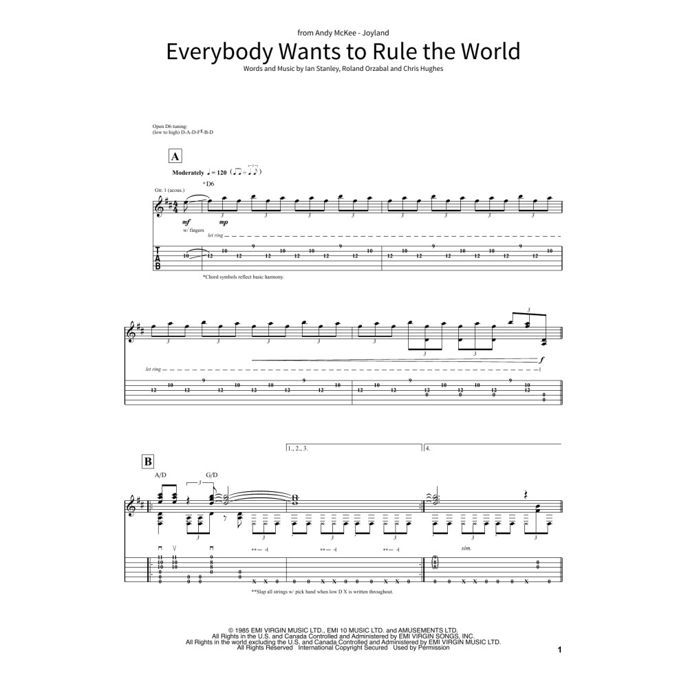 Everybody Wants To Rule The World