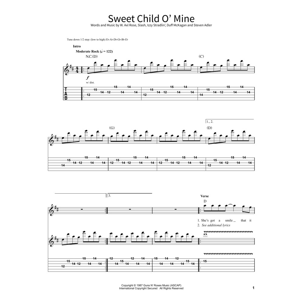 Sweet Child O' Mine