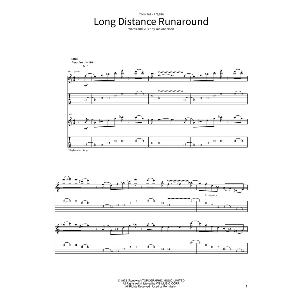 Long Distance Runaround