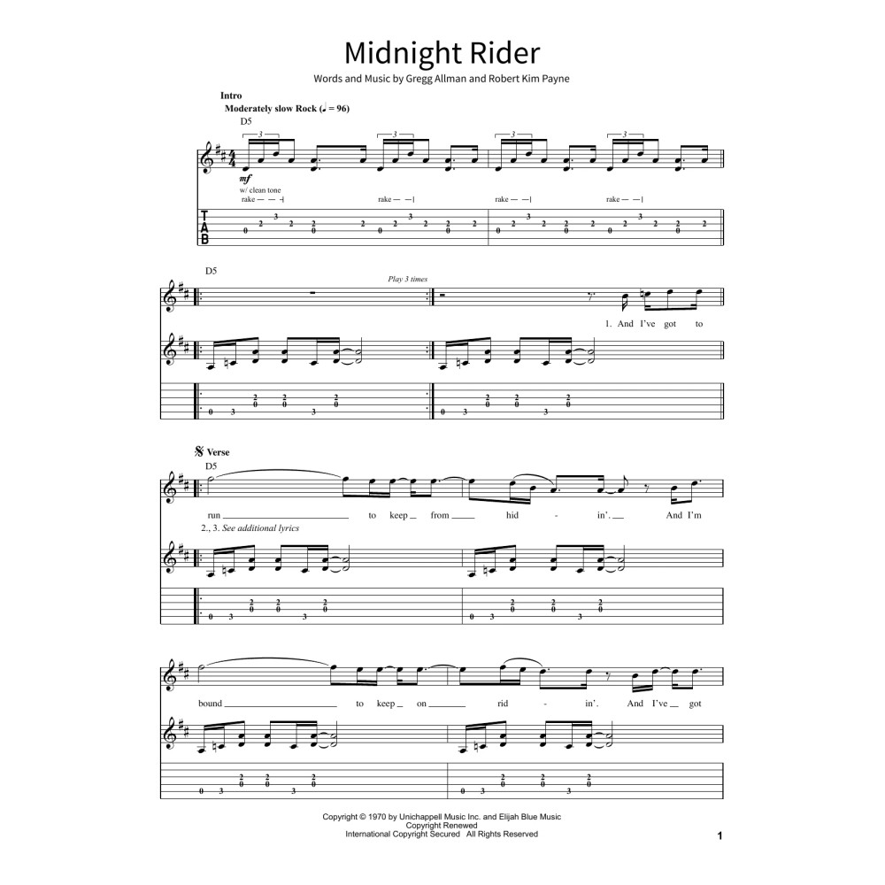 Midnight Rider