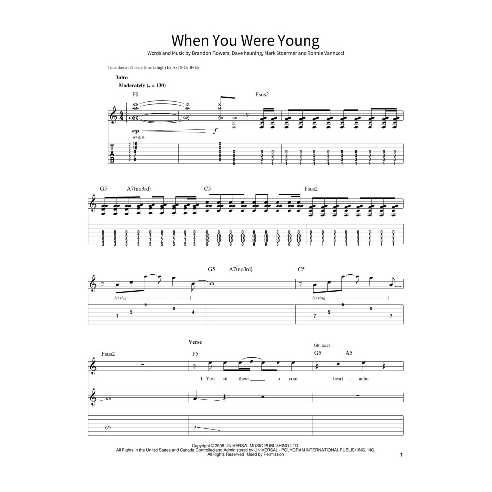 When You Were Young