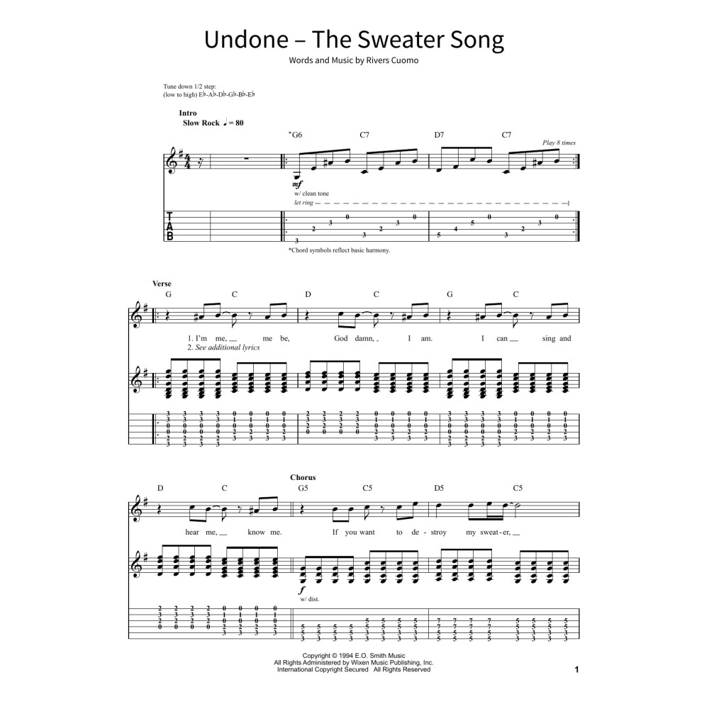 Undone - The Sweater Song