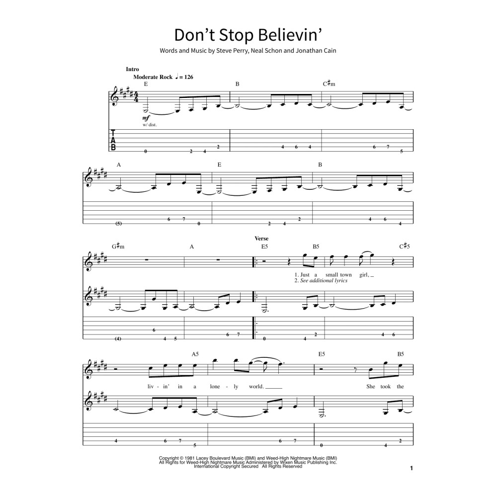 Don't Stop Believin'