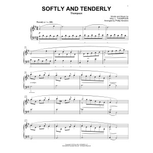 Softly And Tenderly [Classical version] (arr. Phillip Keveren)